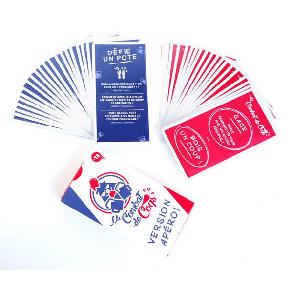 Jeux de societe pour l'apero