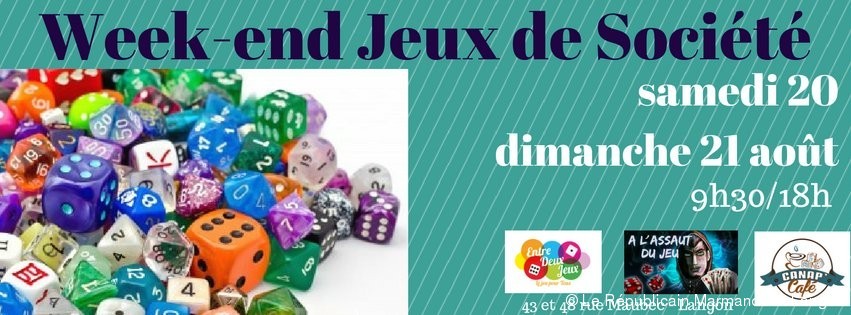 Week end jeux de societe