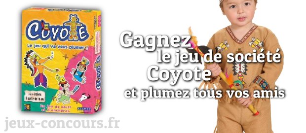 Concours pour gagner des jeux de société