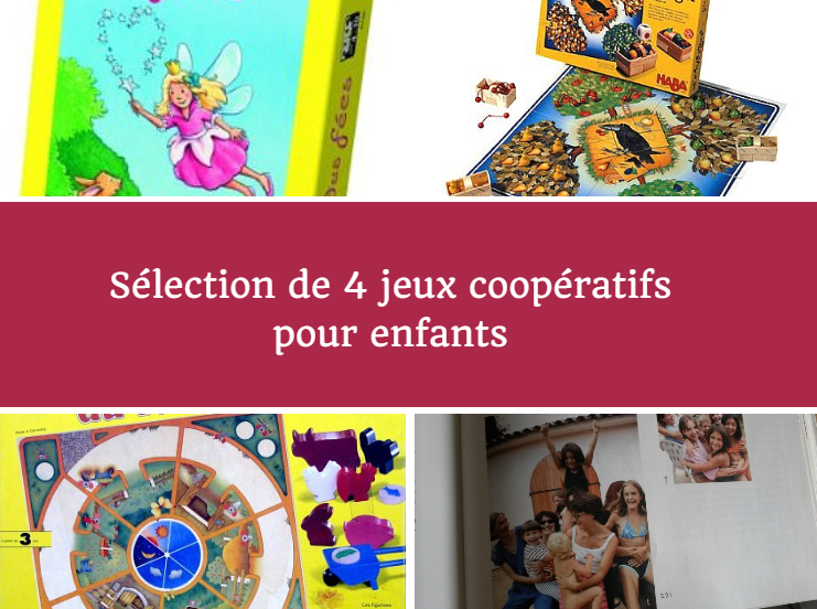 Jeux de société coopération enfant