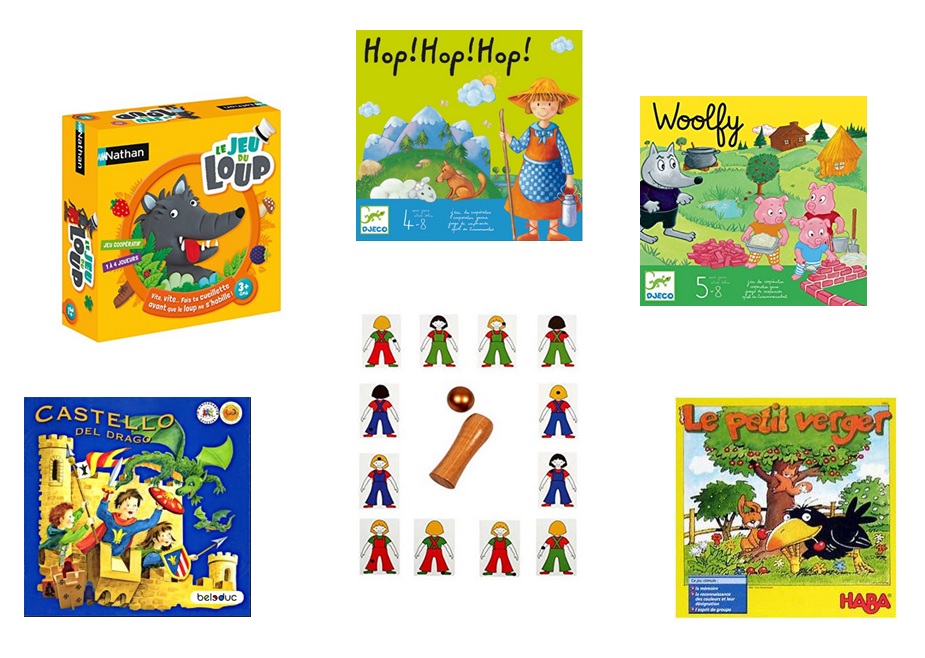 Jeux de société pour les cp