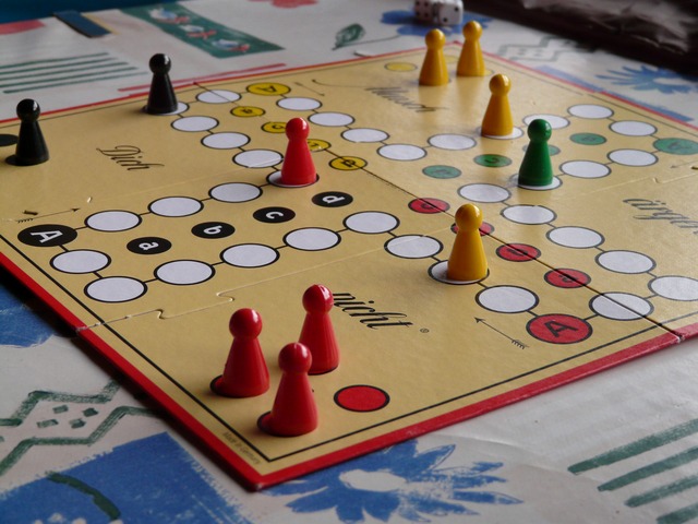Jeux de société avec des dés