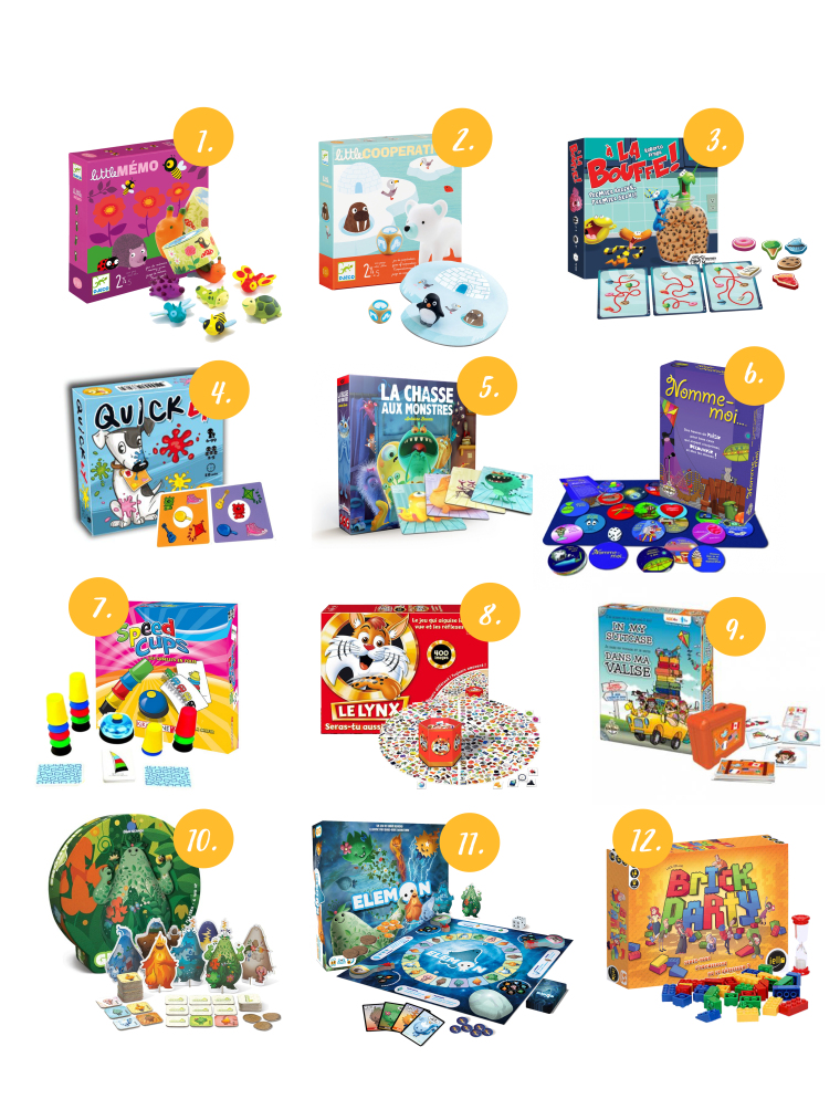 Jeux de société famile