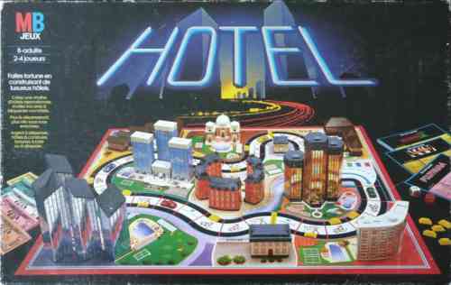 Jeux de société hotel de luxe