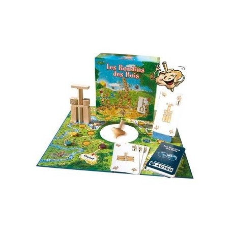 Jeux de société rondins des bois