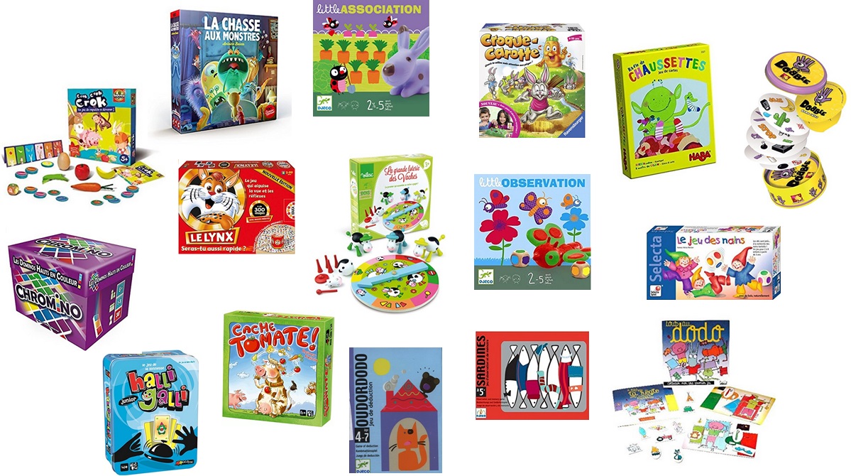 Jeux de société dessin couleur