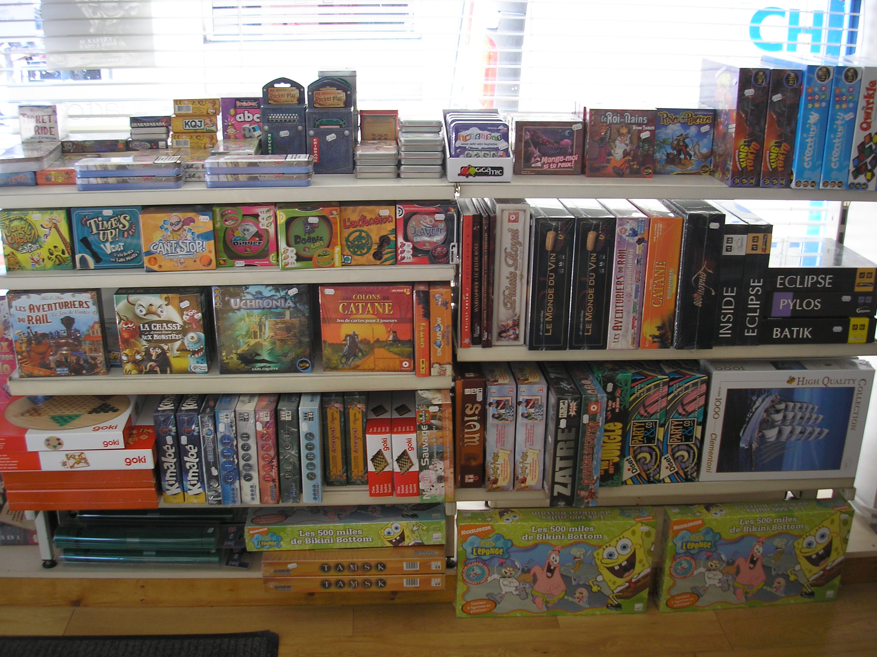 Jeux de societe batik