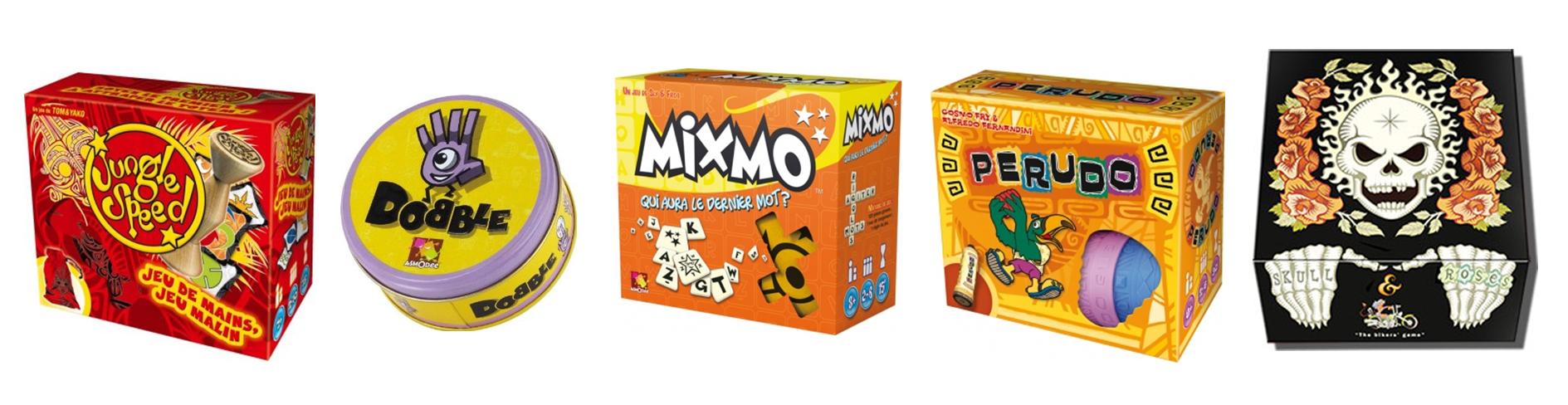 Jeux de societe partie rapide