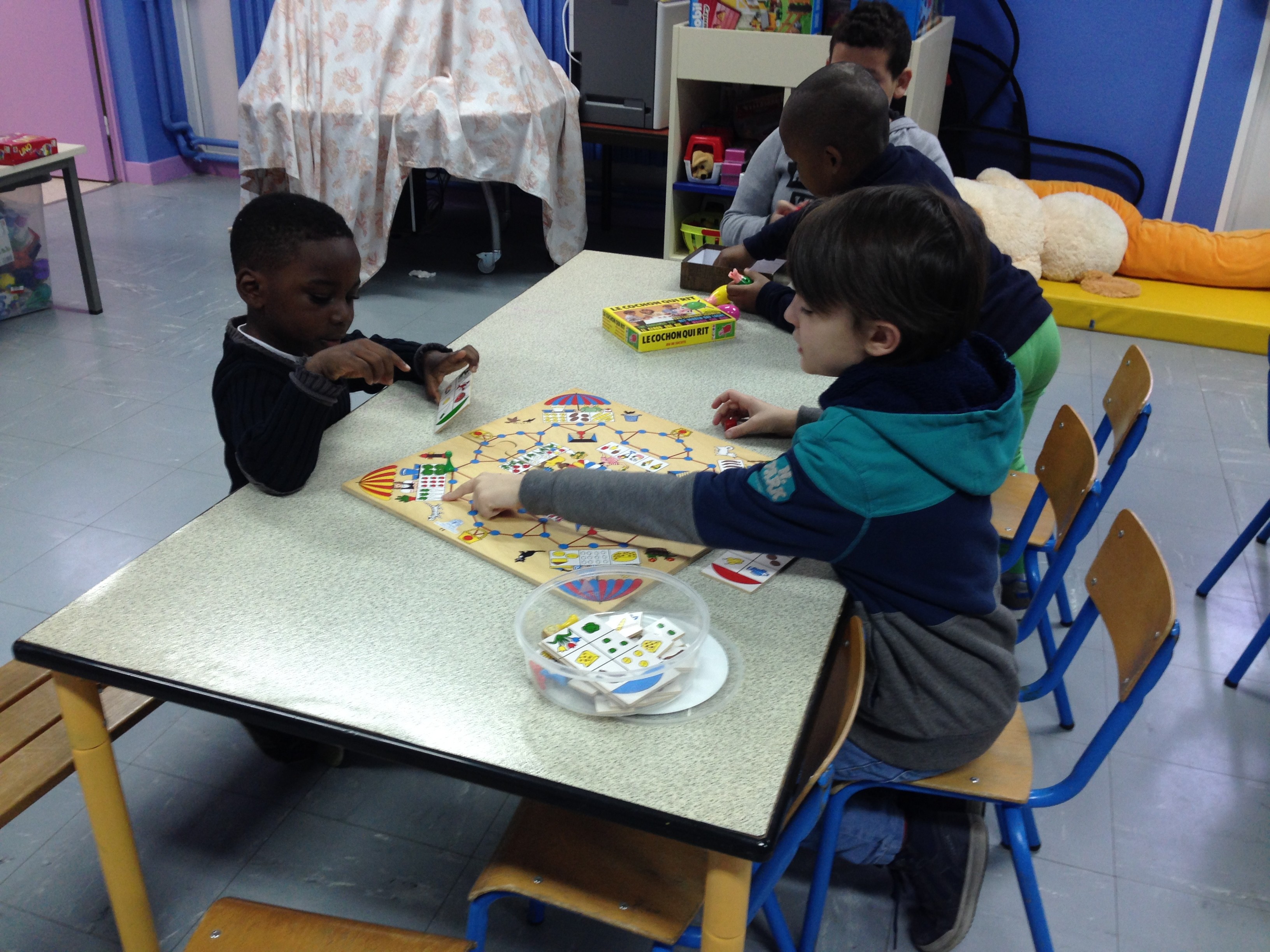 Atelier jeux de société primaire