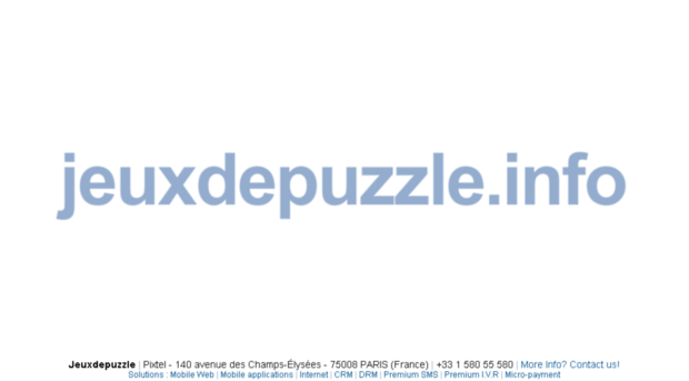 Jeu.info puzzle