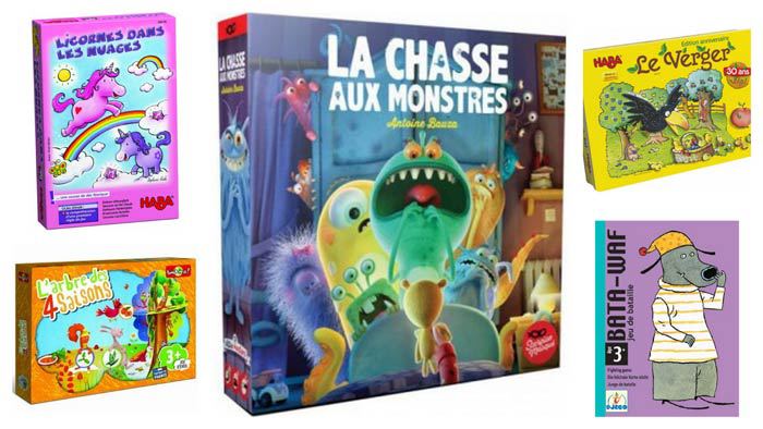 Jeux de société enfants de 5 ans