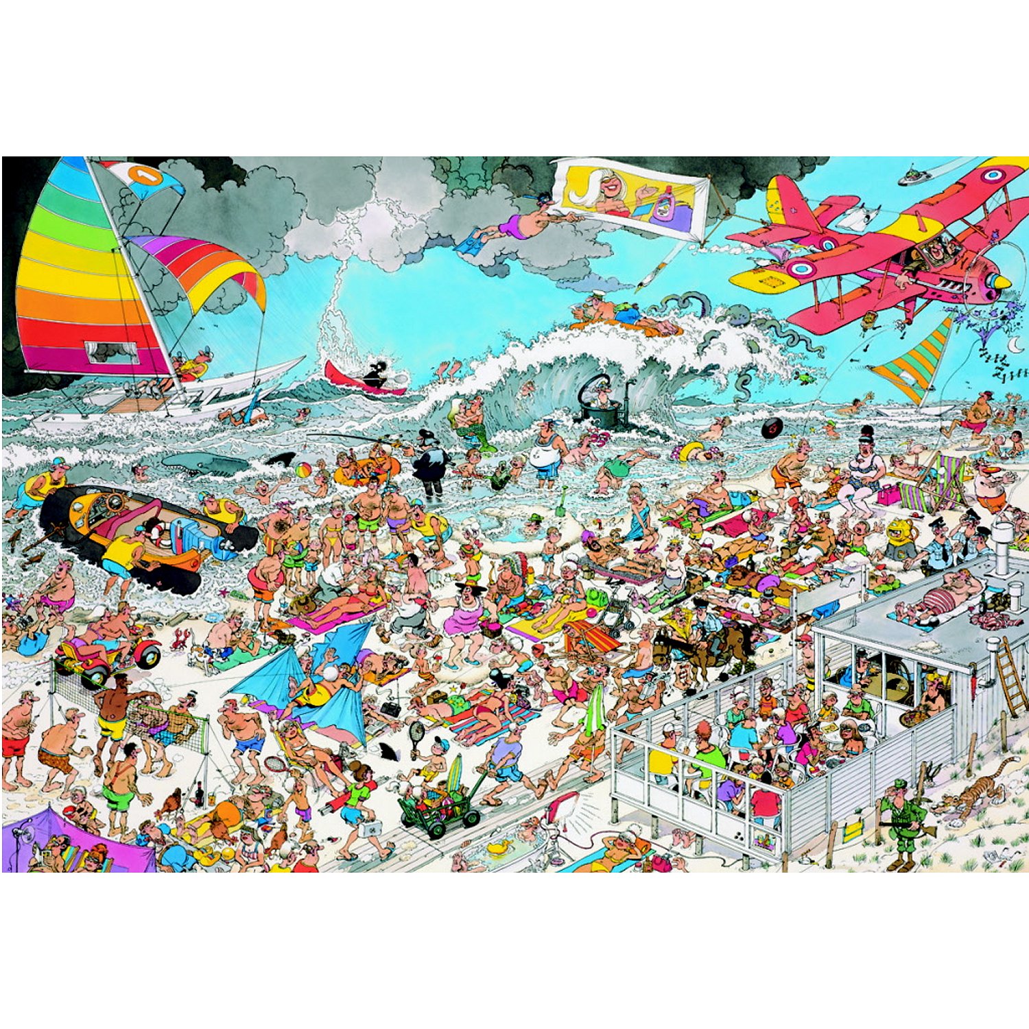 Puzzle humoristique jan van haasteren