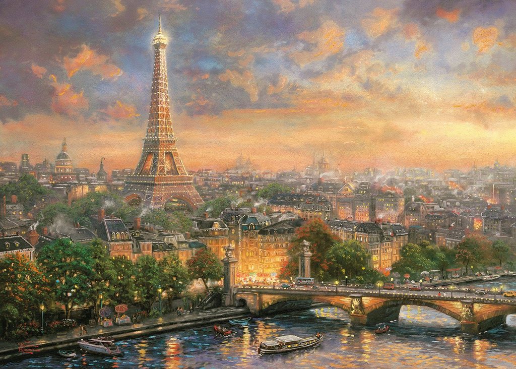Puzzle kinkade