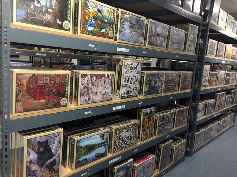 Puzzle warehouse
