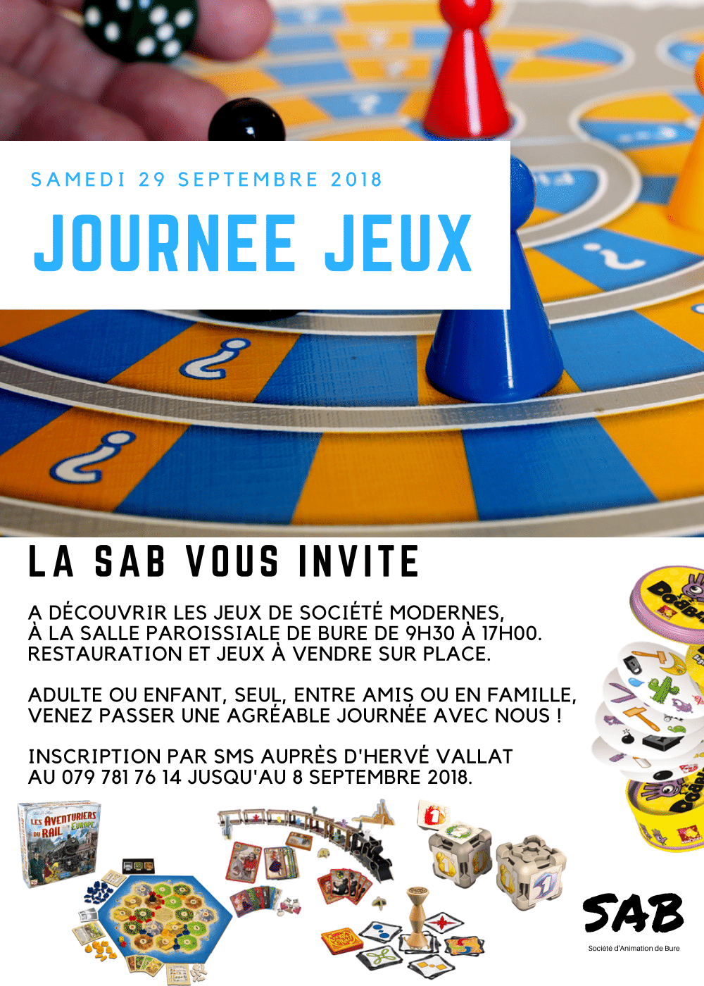 Jeux de société sms