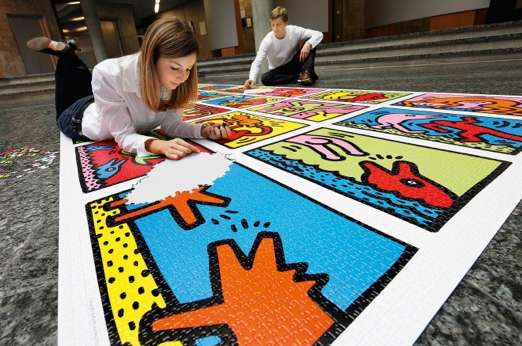 Puzzle pop art