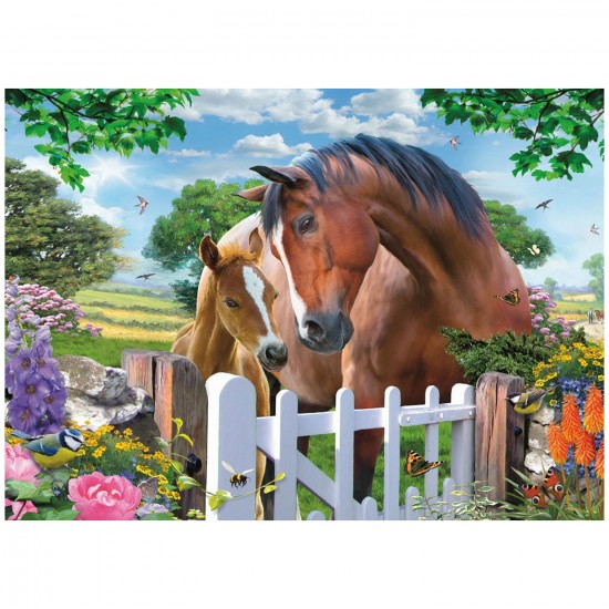 Jeux puzzle cheval
