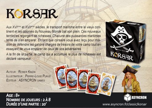 Jeux de société korsar