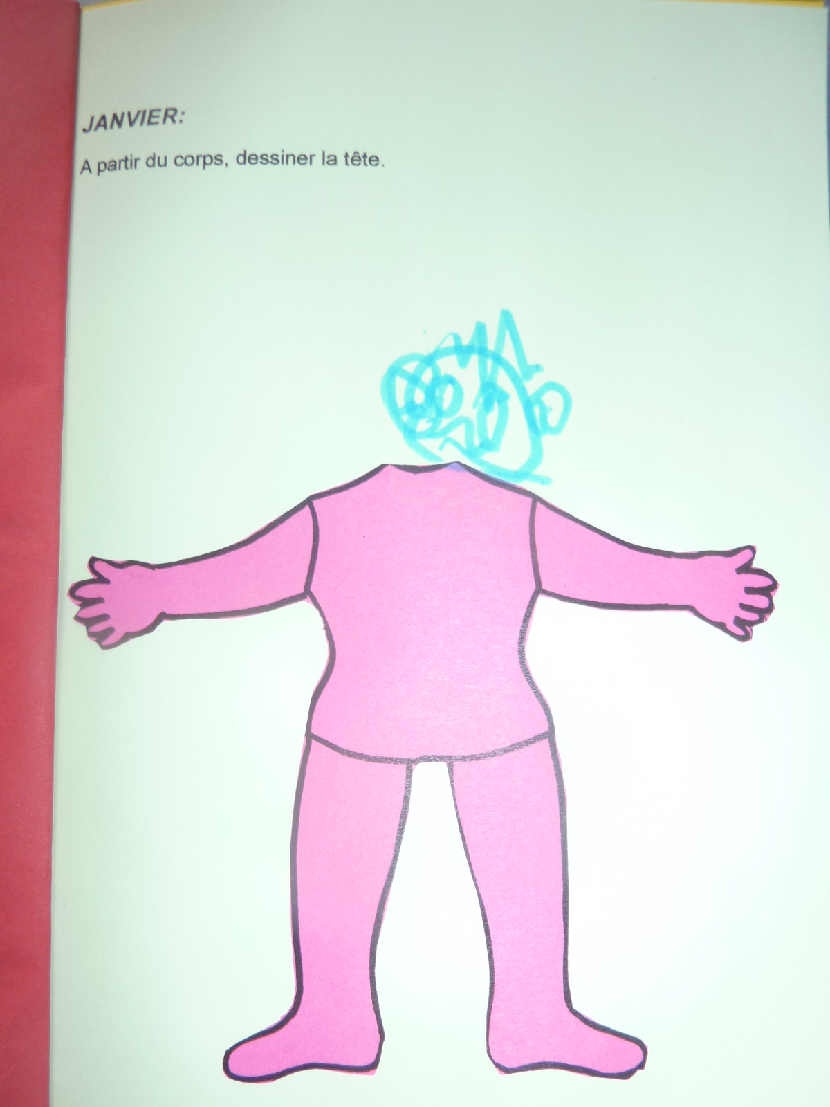 Puzzle bonhomme maternelle