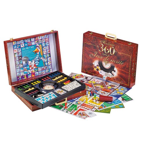 Mallette de jeux de societé