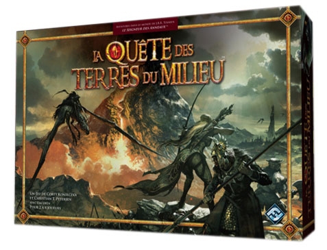 Jeux de société la quête des terres du milieu