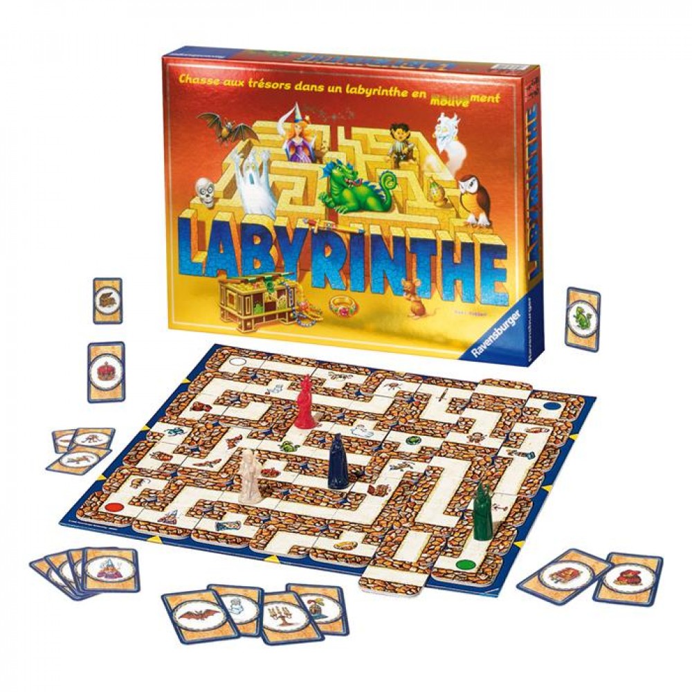 Labyrinthe fluorescent jeux de société