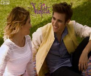 Puzzle violetta gratuit