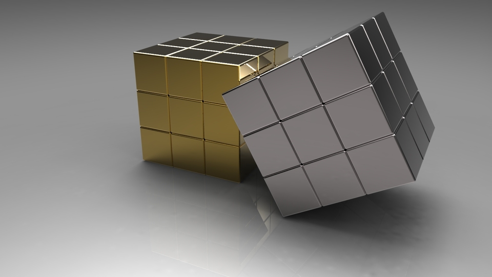Puzzle cube 3d