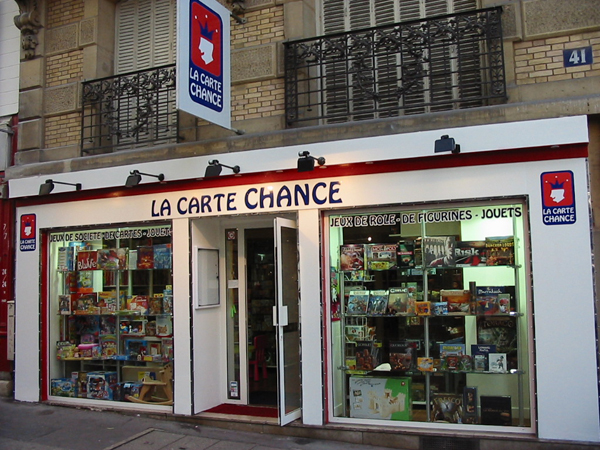 Magasin de jeux de société