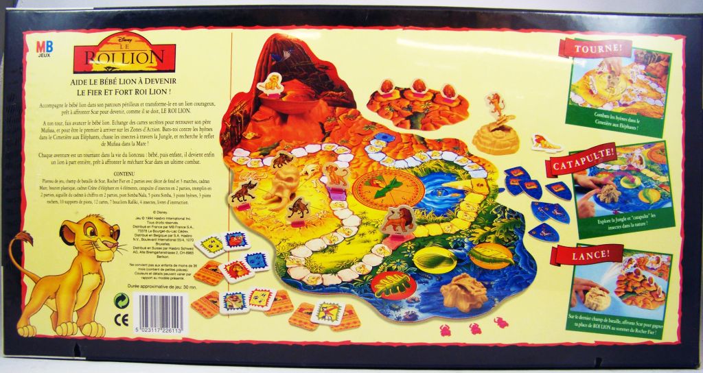 Jeux de société le roi lion