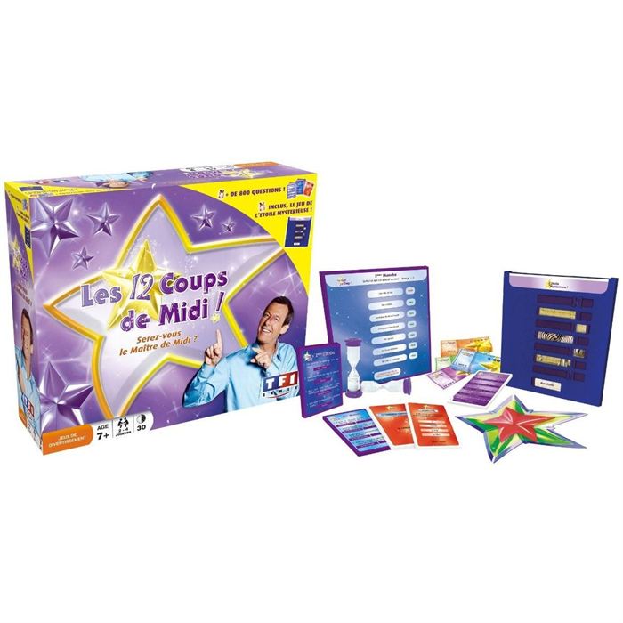 Jeux de société les 12 coups de midi