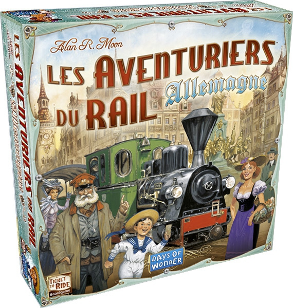 Jeux de société trains