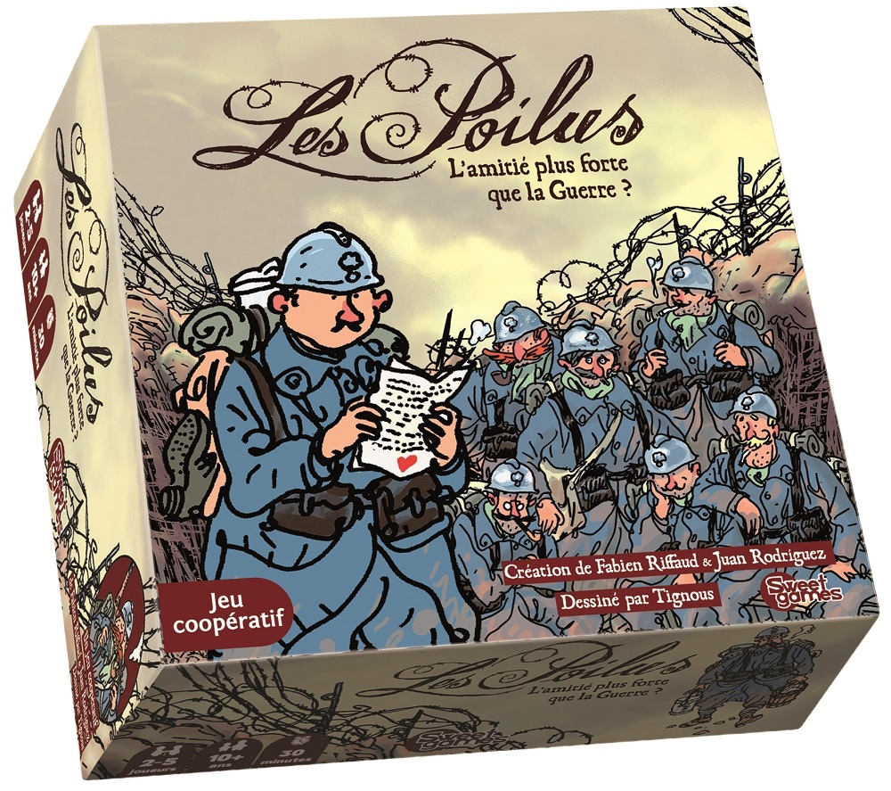 Jeux de société les poilus