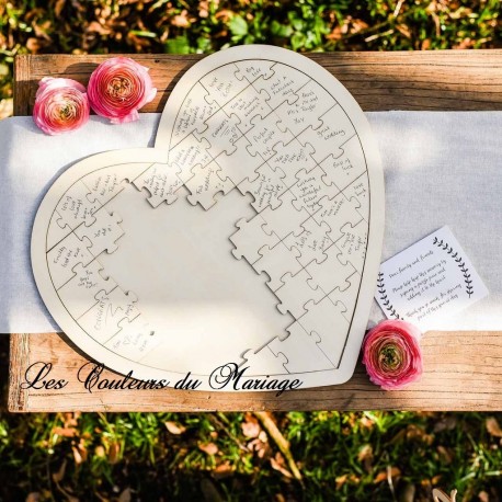 Puzzle livre d or