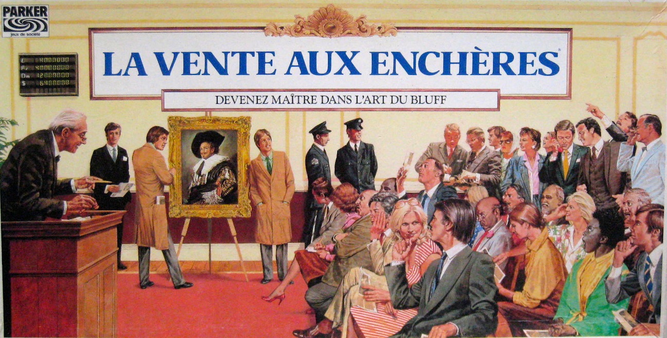 Enchere jeux de société