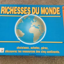 Les richesse du monde jeux de société