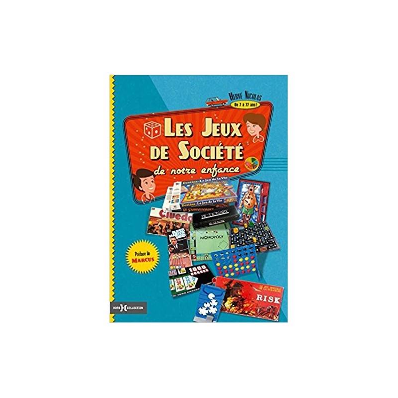 Les jeux de société de notre enfance