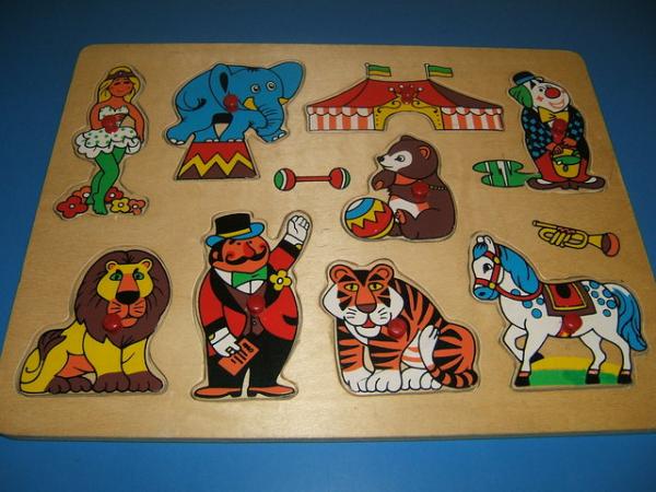 Puzzle cirque maternelle