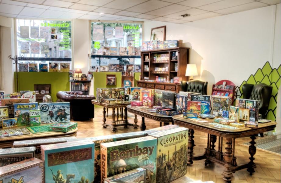 Pente jeux de société