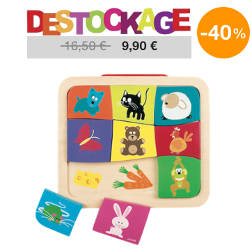 Puzzle aimanté janod