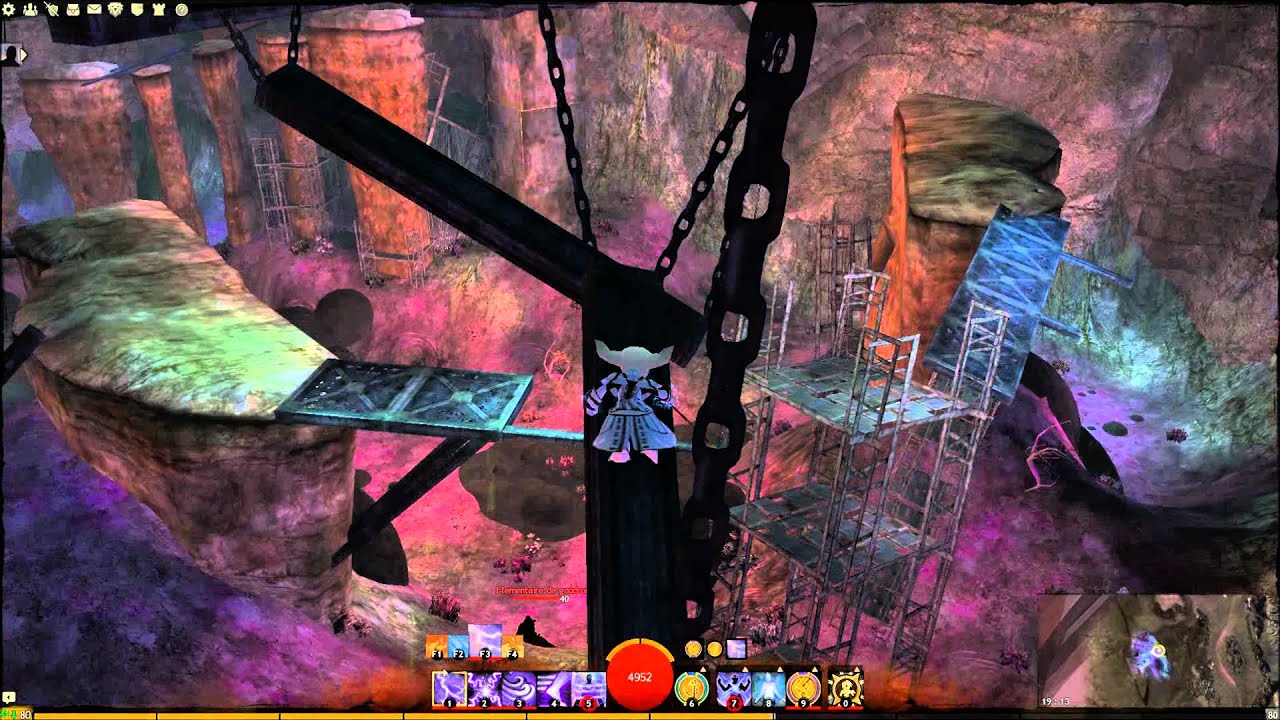 Mine stigmatisée jumping puzzle