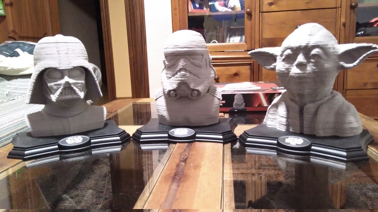 Puzzle 3d star wars yoda