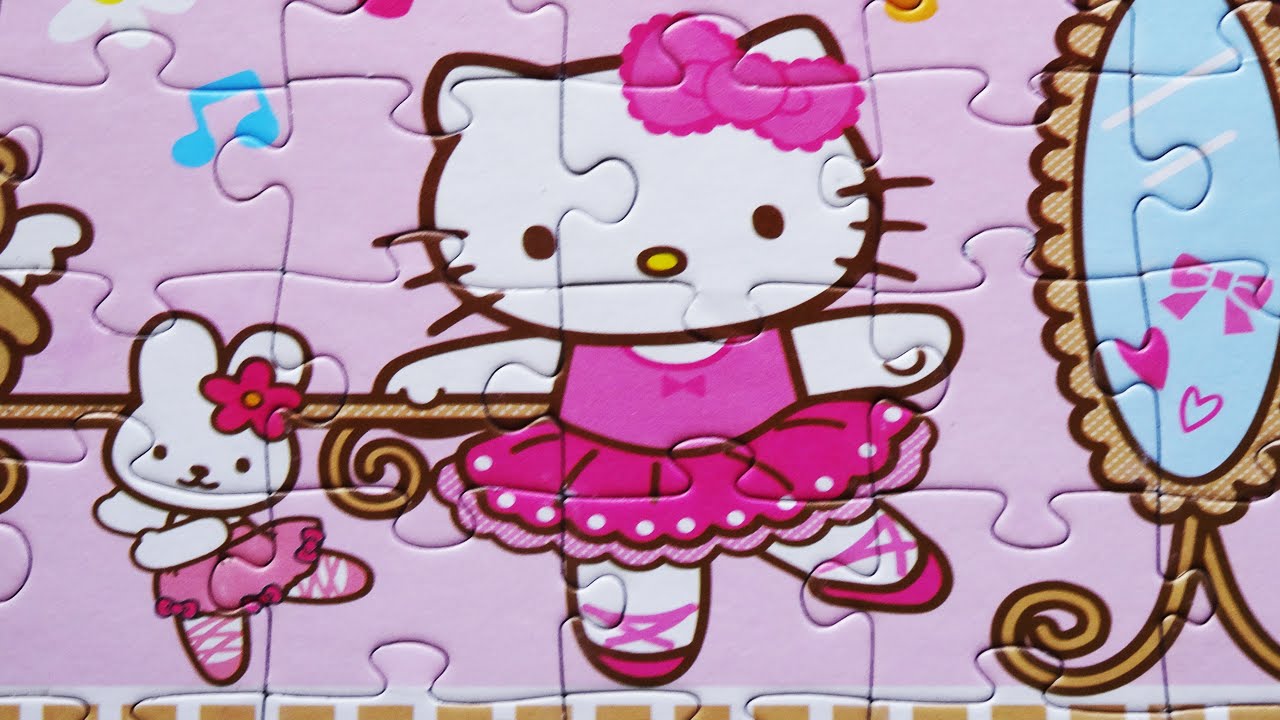 Puzzle de hello kitty