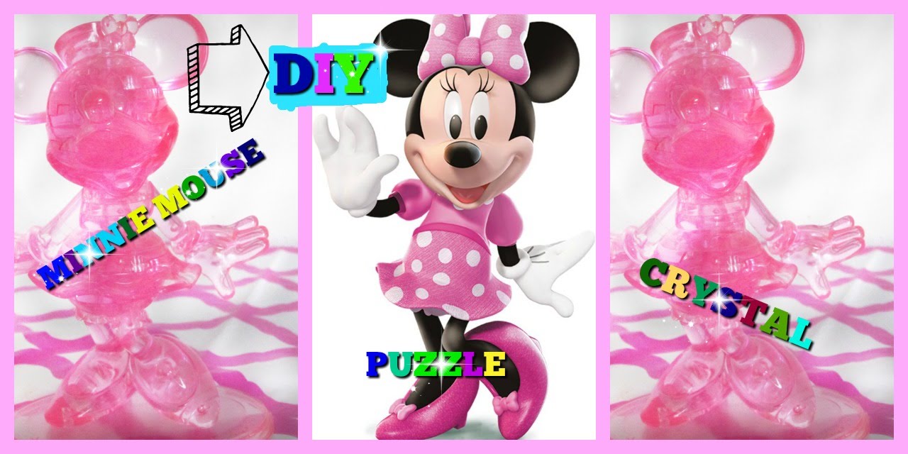 Puzzle 3d minnie