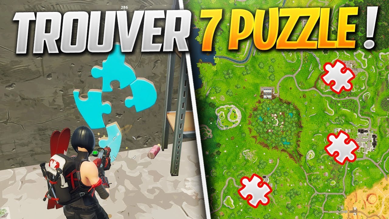 Puzzle sous sol fortnite