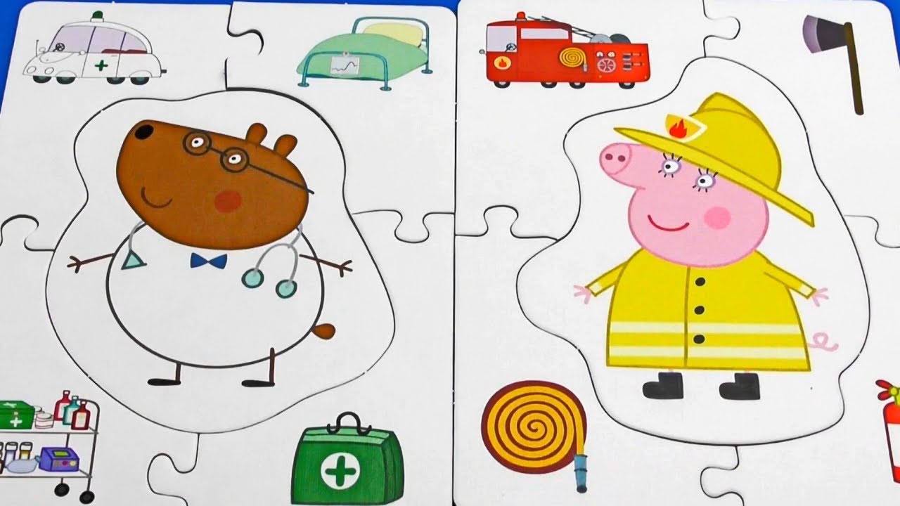 Puzzle peppa pig humour