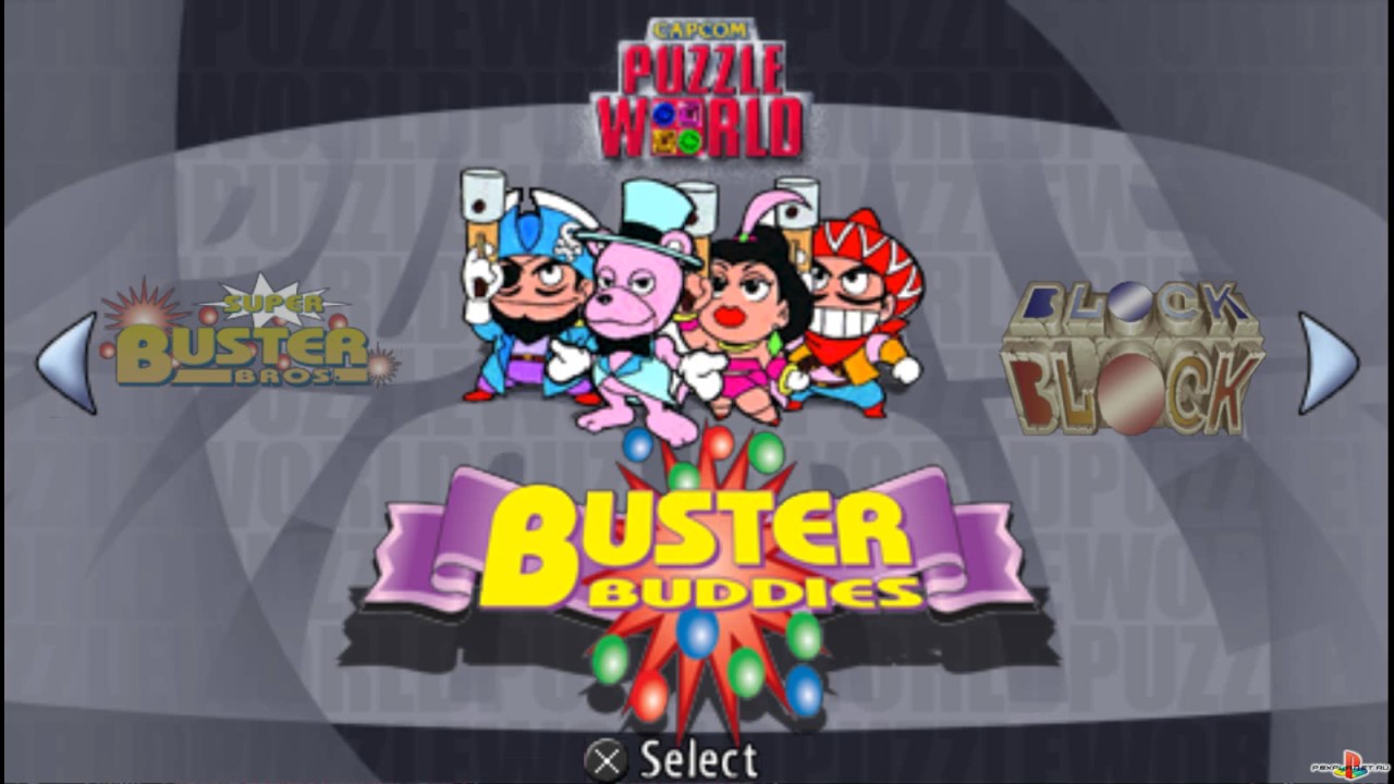 Capcom puzzle world