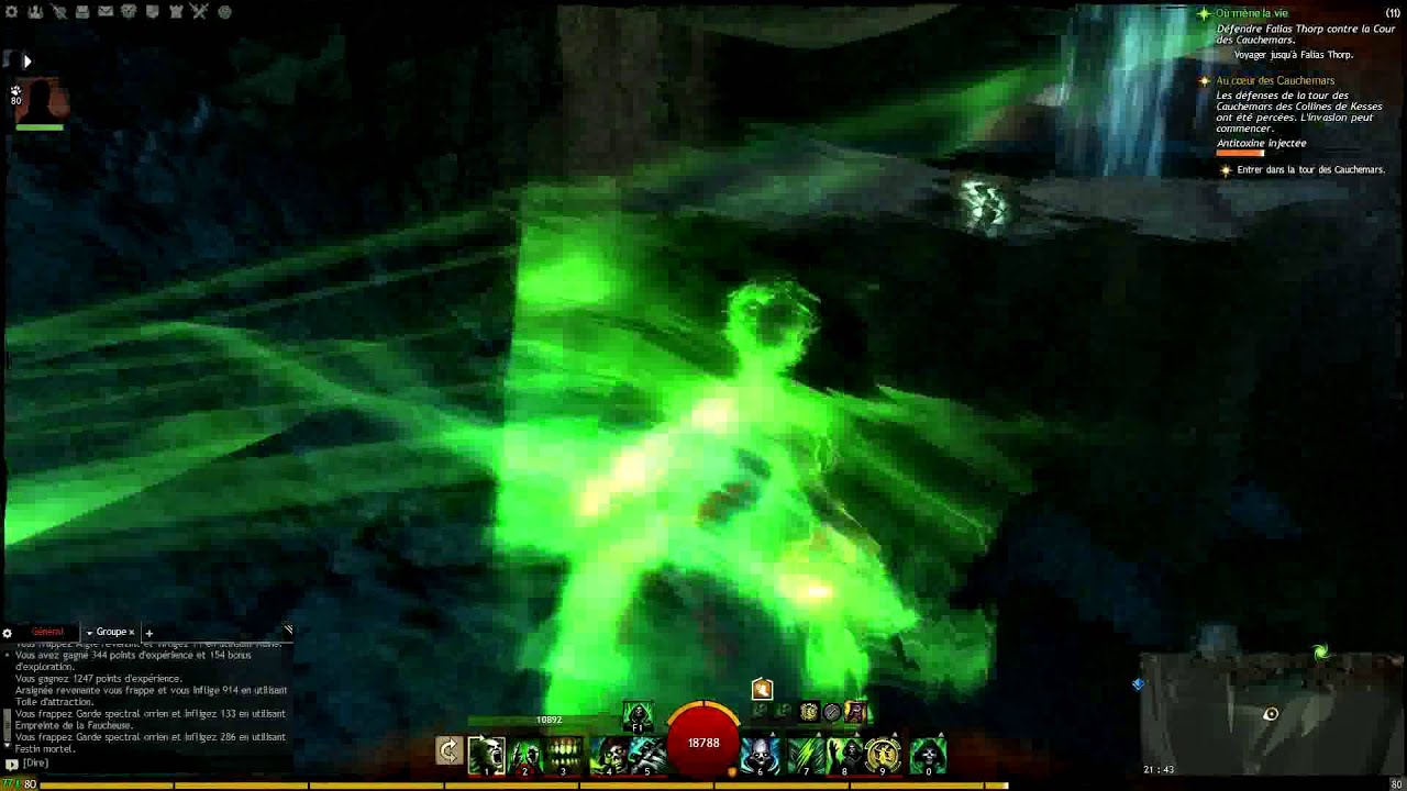 Gouffre du charognard jumping puzzle