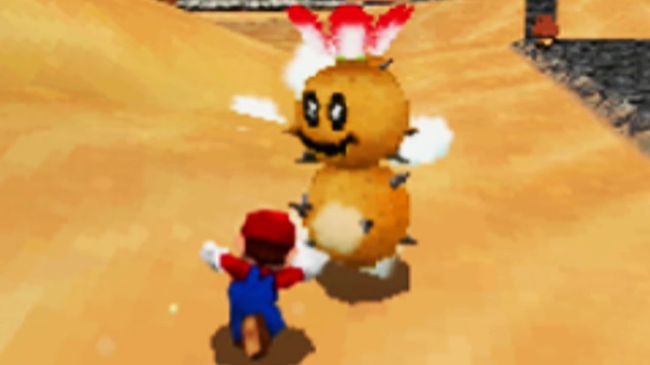 Puzzle de la pyramide mario 64 ds