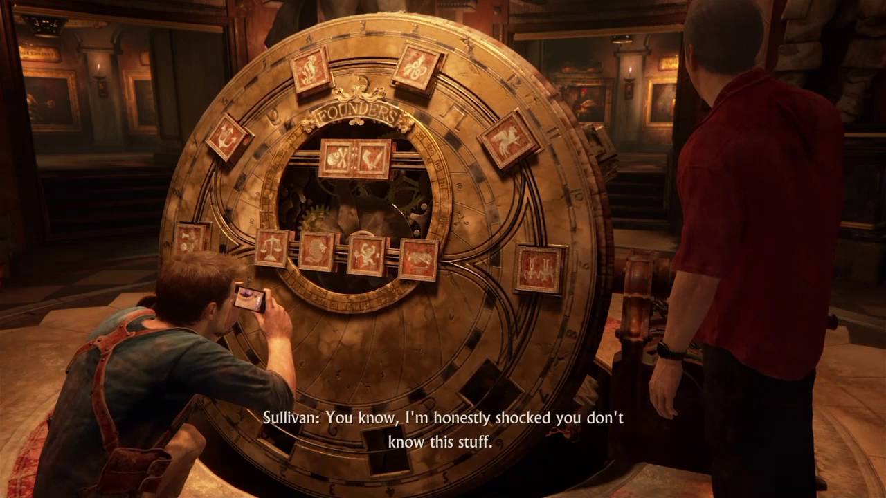 Uncharted 4 founders puzzle
